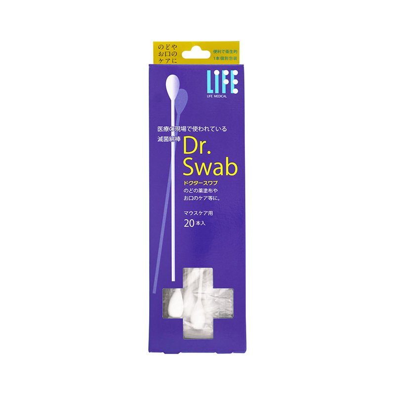 LIFE Dr.Swab ORAL CARE SWABS 20s