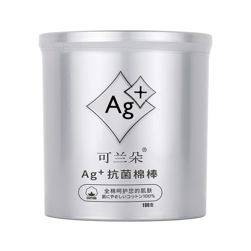 可兰朵Ag+抗菌棉棒180支